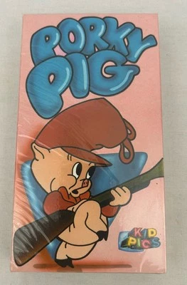 Vintage 1986 Porky Pig VHS Kid Pics NEW / SEALED - Image 1 of 4