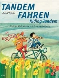 Tandem Fahren Rudolf Nykrin Book [Softcover] Violin Duet Schott Music - Image 1 of 3