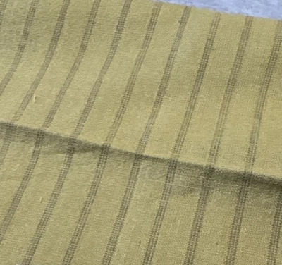 Striped Green Fabric 19" x 40" Lightweight Material for Sewing & Crafts - Image 1 of 4