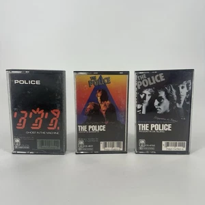 THE POLICE CASSETTE LOT 3 Tapes - Ghost Machine, Zenyatta, REGATTA DE BLANC - Bild 1 von 5
