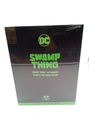 McFarlane Toys DC Multiverse Brilla en la Oscuridad Swamp Thing Etiqueta Dorada (Nuevo) Foto 1 de 4