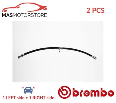 BRAKE HOSE LINE PIPE FRONT BREMBO T 28 127 2PCS FOR HONDA CIVIC VIII - Image 1 of 4