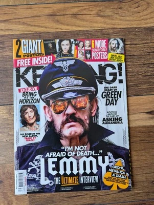 Kerrang! 1582 Lemmy Ultimate Interview, Andy Biersack/Iron Maiden Giant Poster - Image 1 of 4