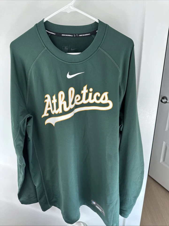 Hombre Atletismo Nike Colección Auténtica Game Time Raglán Manga Larga T XL Foto 1 de 4