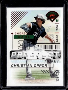 2024 Panini Prospect Edition Christian Oppor Red 132/299 - Picture 1 of 2