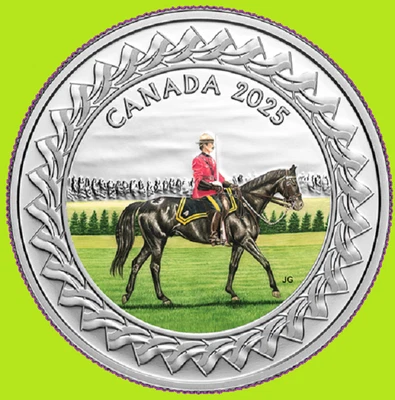 2025 Canada RCMP Musical Ride Proof Silver $20 Coin Mint Set UNC - Image 1 of 2