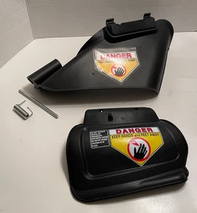 731-07131 Side Discharge Chute & 987-02516A Hinged Mulch Plug for MTD Lawn Mower - Picture 1 of 8