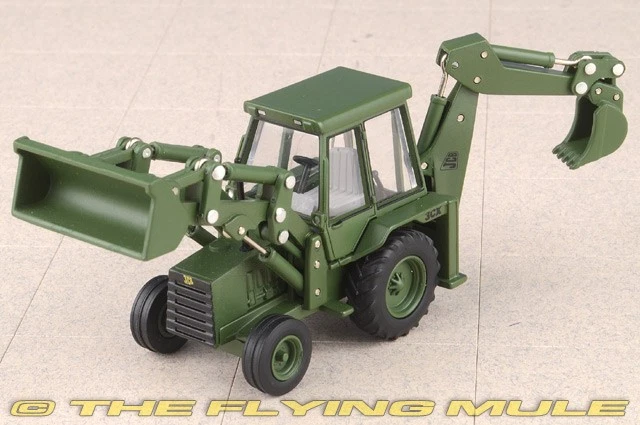 Oxford Diecast 1:76 3CX Backhoe Loader British Army - Image 1 of 4