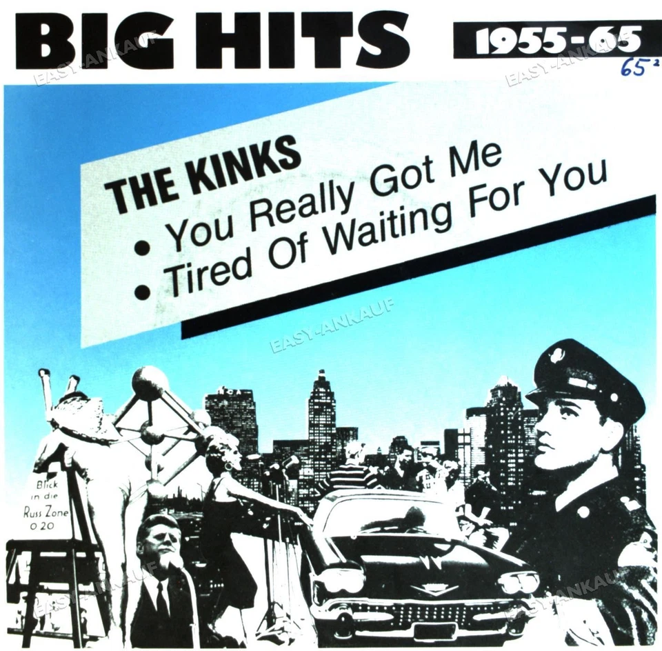 The Kinks - You Really Got Me / Tired Of Waiting For You 7" (VG+) ' - Image 1 of 1