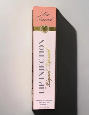 NEW Too Faced Lip Injection Power Plumping Cream Liquid Lipstick - GIVE ‘EM LIP - Image 1 of 3