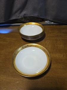 Hutschenreuther Selb Bavaria 5.25" Dessert Bowls Five Pieces - Picture 1 of 5