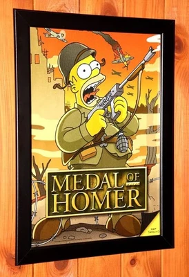 Medal of Homer GameCube PS2 GBA Old Promo Werbeblatt Poster / Ad Page Framed - Bild 1 von 4