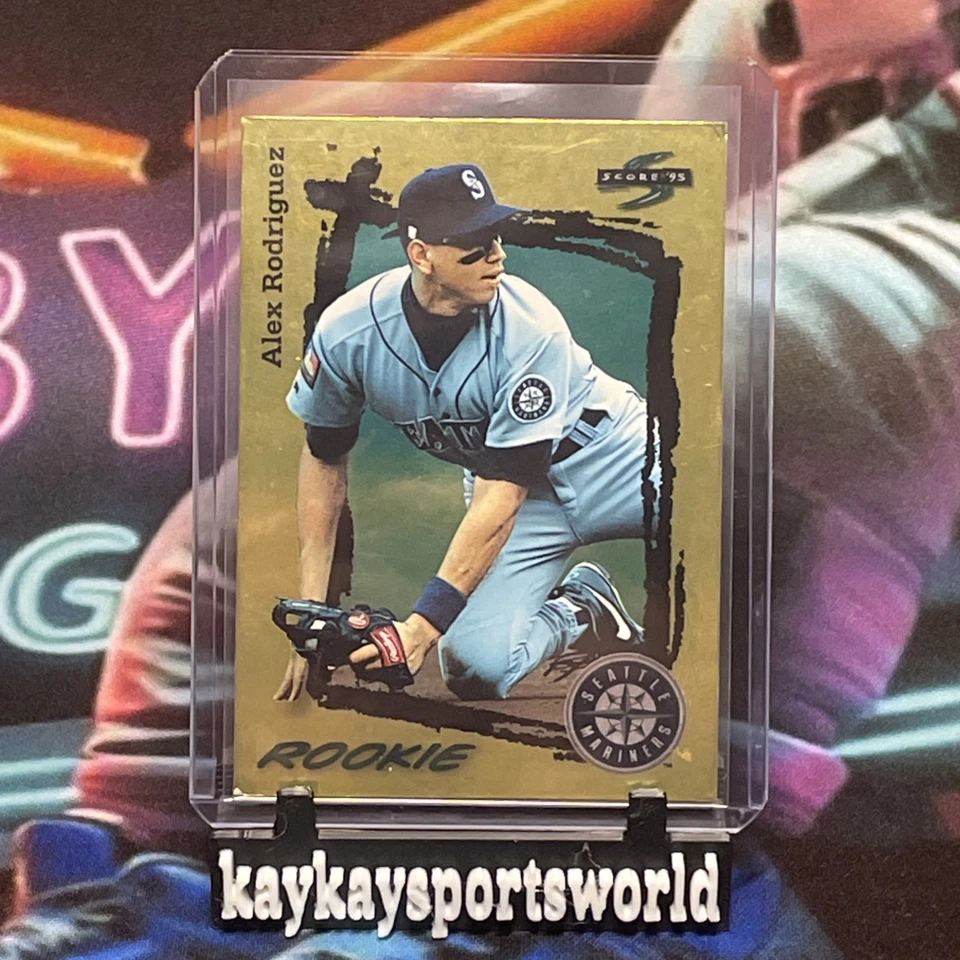 1995 Score Gold Rush Rookie Alex Rodriguez - Image 1 of 1