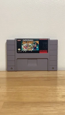 Super Mario All-Stars SNES Super Nintendo Authentic Cart Only UNTESTED AS IS - Image 1 of 3