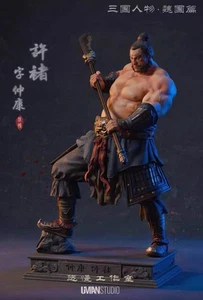 Neu 1/6 Scale UMAN Studio Three Kingdoms Xu Zhu Statue Resin - Bild 1 von 3