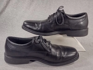 Bostonian Flexlite Shock Absorbing Comfort Shoes Mens 11 W Black Leather 25815 - Picture 1 of 15