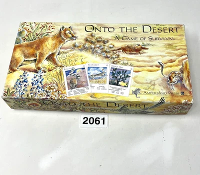 Onto the Desert: A Game of Survival Ampersand Press 1995 Complete  - Image 1 of 4