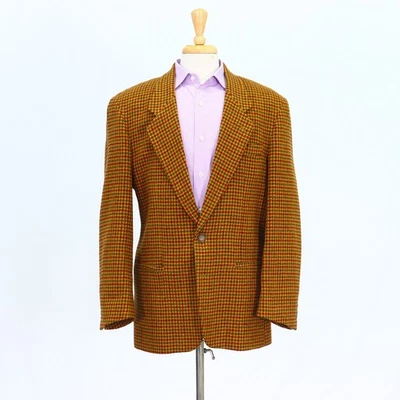 Structure 44R Brown Sport Coat Blazer Jacket HT 2-Button Tweed - Image 1 of 4