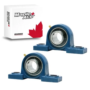 UCP205-16 Go-Kart Racing Pillow Block Bearing 1" Bore, 2-Bolt, Self-Aligning - Picture 1 of 5