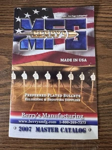 Berry's MFG Reloading Catalog 2007 - Picture 1 of 2