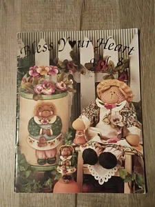 VTG 1994 Bless Your Heart Vol 8 Paint Book By Dianna Marcum Excellent Condition  - Picture 1 of 3