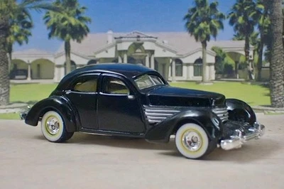 Auburn Motors Cord 810 1936 sedán "Nariz de ataúd" 289ci V8 sedán escala 1/64 limitada S Foto 1 de 4