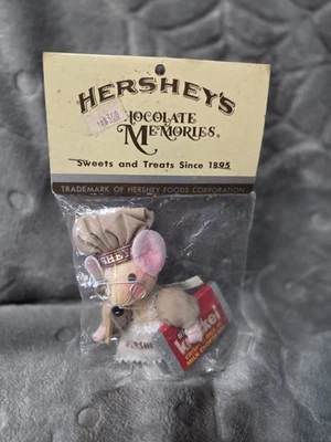 Hershey's Chocolate Memories Cáscara de Maíz Chef Ratón Ornamento Foto 1 de 2