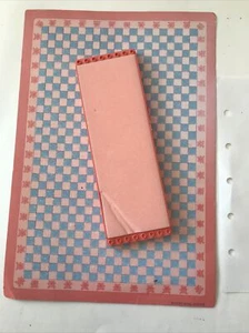 Lego Scala Big Family House 1997 Checkered Floor Bed Replacement Parts Pink 6940 - Picture 1 of 9