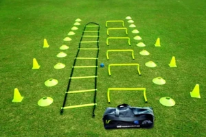 Sport Fitness Speed Trainingsgerät Übung Hürden Agility Leiter - Bild 1 von 6