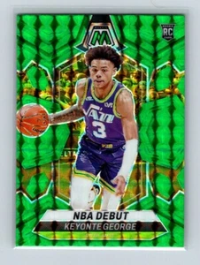 2023-24 Panini Mosaic NBA Debut Keyonte George #251 Green Mosaic (RC) - Picture 1 of 2