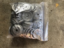 Woody's Round Digger  Aluminum Backers 48 pk ARG-3775-48