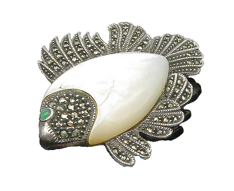 JUDITH JACK USA スターリングシルバー　蝶　バタフライ ブローチ Vintage Judith Jack 925 Sterling Silver Butterfly Brooch