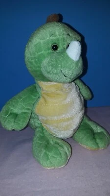 Ganz Webkinz HM185 Plush Stuffed Animal Key Lime Dino Green NO CODE - Image 1 of 4
