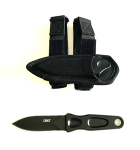 CRKT 2020 Sting by A.G. Russell Black Boot Knife - Picture 1 of 9