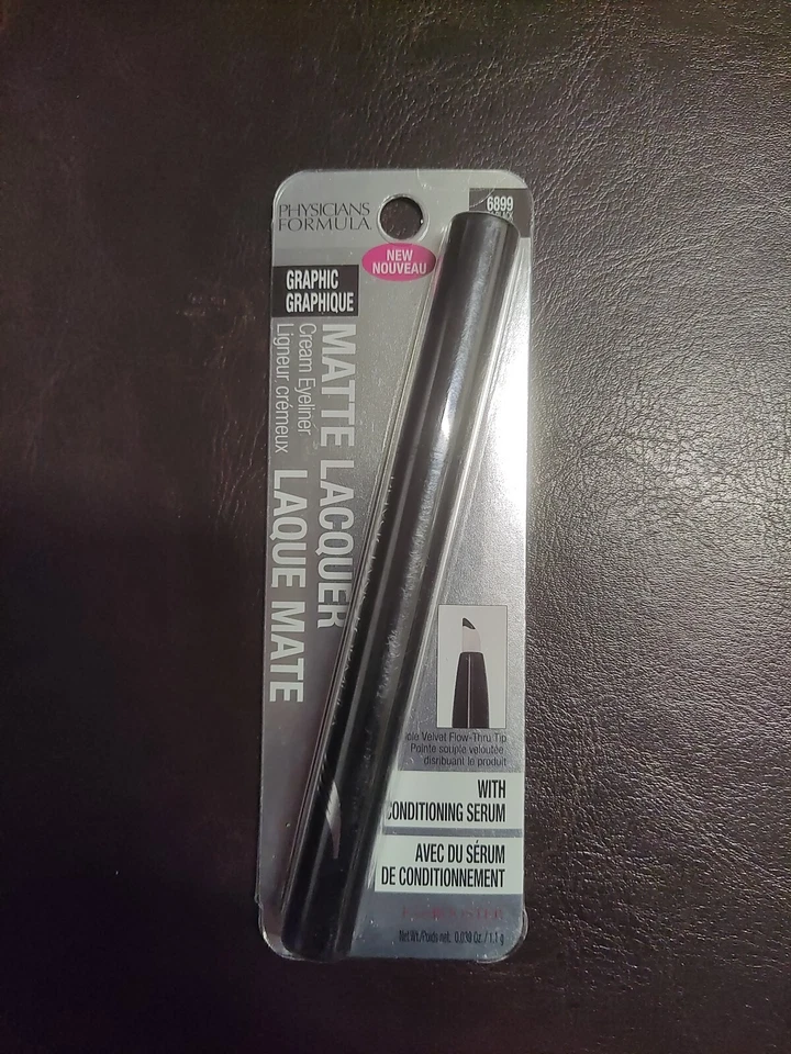  1 Physicians Formula Graphic Matte Lacquer Cream Eyeliner Ultra Black 6899   - Image 1 of 1