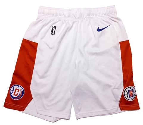 NIKE Agua Caliente G League Los Angeles Clippers NBA Game Worn Shorts White 38 Cover