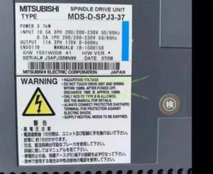 1 PIEZA usado Mitsubishi servo drive MDS-D-SPJ3-37 MDSDSPJ337 - Imagen 1 de 1