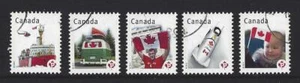 CANADA 2012 CANADIAN PRIDE SET OF 5 EX MINIATURE SHEET FINE USED - Picture 1 of 1