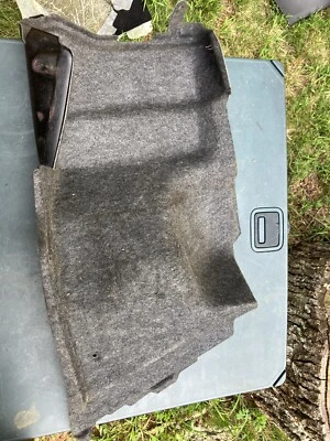 92-96 OEM Honda Prelude REAR Left trunk liner carpet fabric panel side cover - Image 1 of 4
