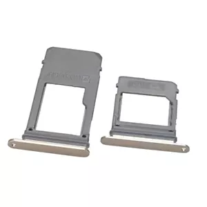 Supporto scheda SIM per Samsung Galaxy A5 A520 2017 Card Tray Holder slot SD oro - Foto 1 di 2