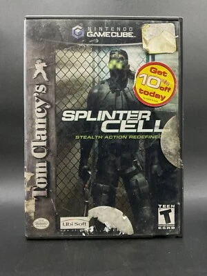 Tom Clancy's Splinter Cell (Nintendo GameCube 2003) Tested Fast Ship - NO MANUAL - Image 1 of 4