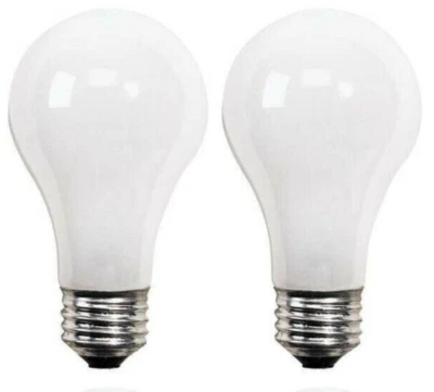 GE “Longer-Life” Soft White - 40 watt - 2 Light Bulbs uses only 29 watts - Image 1 of 4