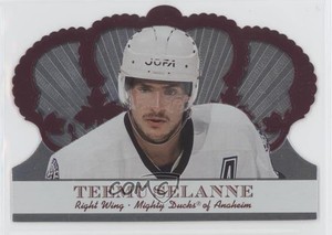 2000-01 Pacific Crown Royale Red Teemu Selanne #3 HOF