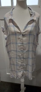 Nwt Max Jeans Women Short Sleeve Top Shirt Size XL - Picture 1 of 7