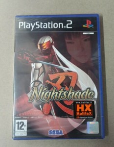 NIGHTSHADE PS2 - NEW SEALED - ITALIAN VERSION