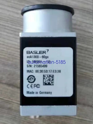 1 PCS BASLER ACA1300-60GC Industrial Camera Brand New SHIPPING FedEX or DHL - Image 1 of 2