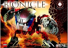 LEGO Bionicle Bohrok Tahnok Kal Set 8574 Complete No Instruction Or Contain