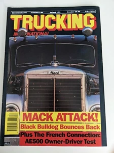 Trucking International December 1990 Mack Magnum Ginaf Scania - Picture 1 of 7