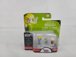 NEW World of Nintendo Zelda Mini Figure 3-Pack ~ Grandma, Aryll, Outset Link - Picture 1 of 10