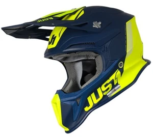 HELM HELM CROSS ENDURO FIBER JUST1 J18 MIPS PULSAR BLAU YELLOW GR XL - Bild 1 von 5